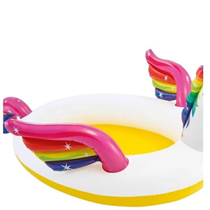 استخر بادی کودک اینتکس intex طرح یونیکورن (اسب تک شاخ) مدل 57441-اسباب بازی